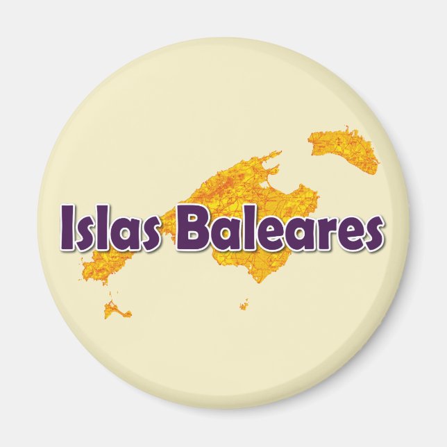 Íman Ilhas Baleares (Frente)