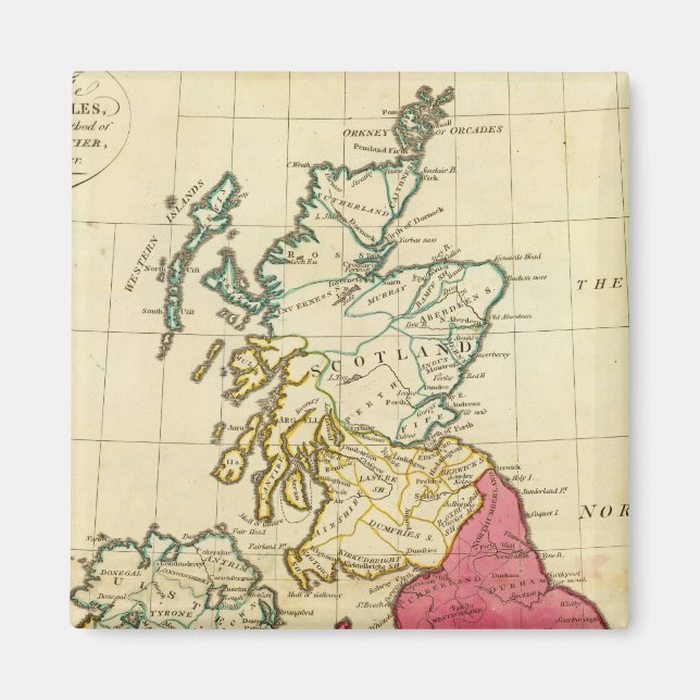 Íman Ilhas Britânicas 6 (Frente)