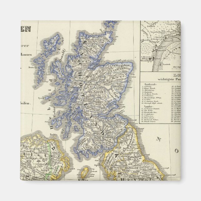 Íman Ilhas Britânicas de 1066 a 1485 (Frente)