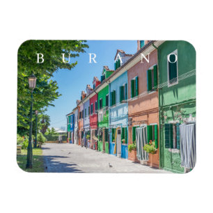 Íman Ilhas Burano veem imã de geladeira