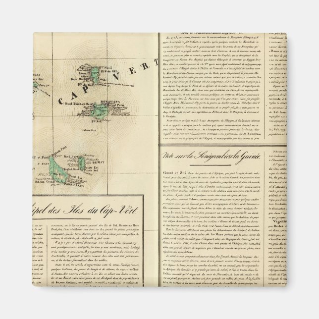 Íman Ilhas Cabo Verde África (Frente)