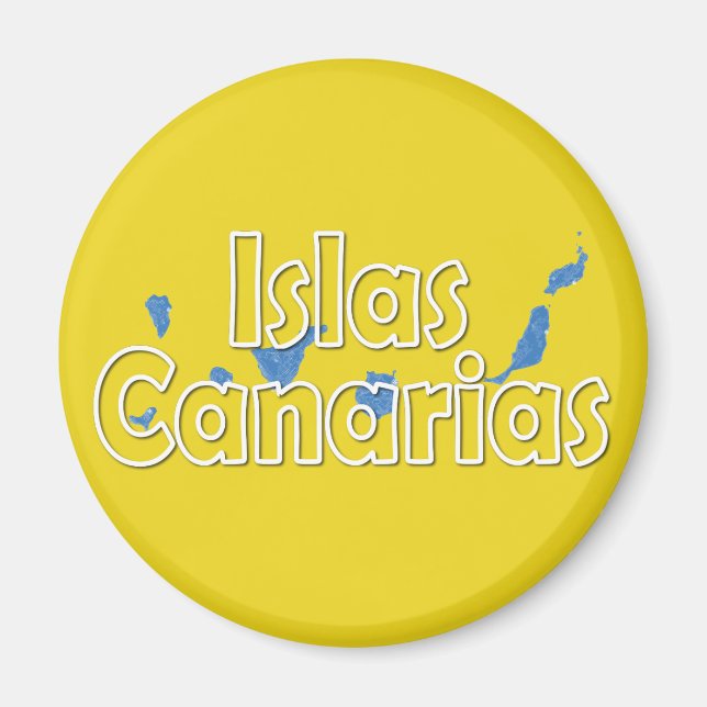 Íman Ilhas Canárias (Frente)