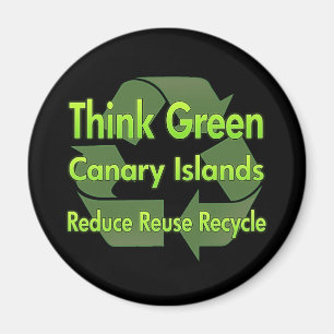 Íman Ilhas Canárias do pense verde