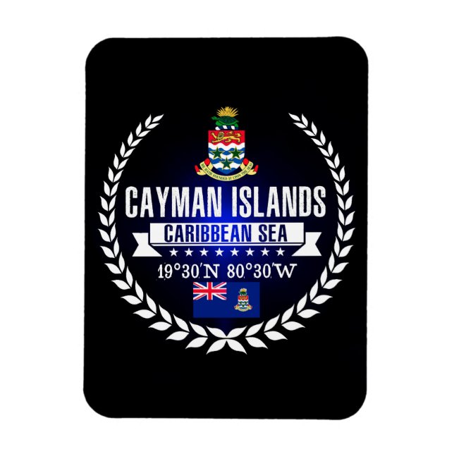 Íman Ilhas Cayman (Vertical)
