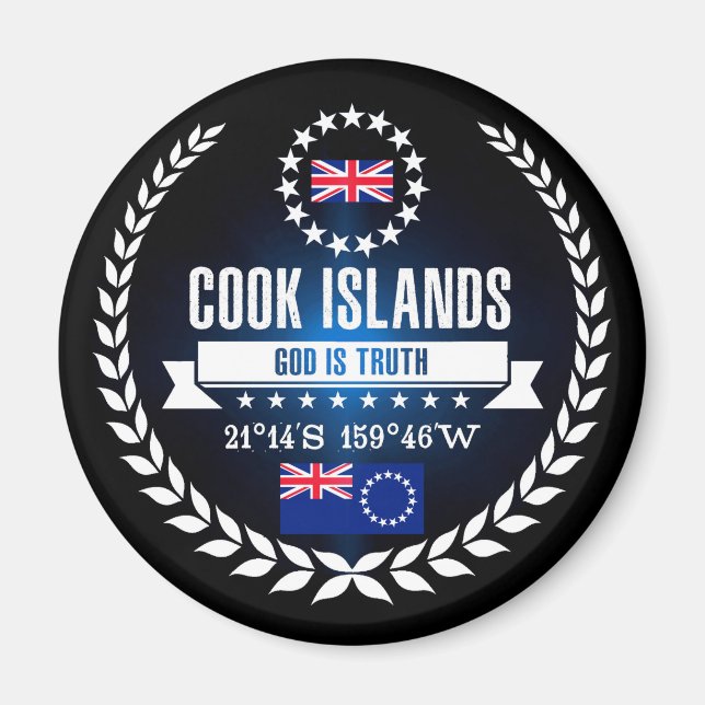 Íman Ilhas Cook (Frente)