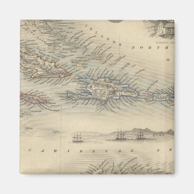 Íman Ilhas da Índia Ocidental 3 (Frente)