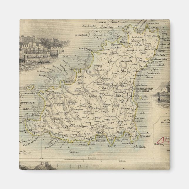 Íman Ilhas do Canal (Frente)