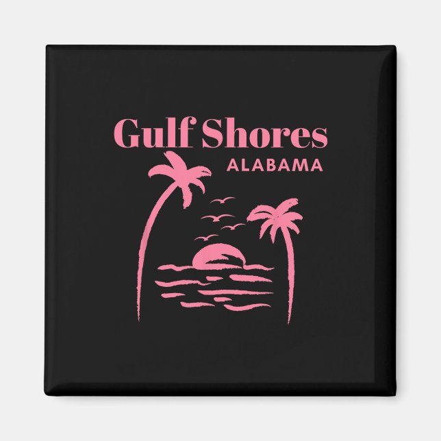 Íman Ilhas do Golfo do Alabama (Frente)