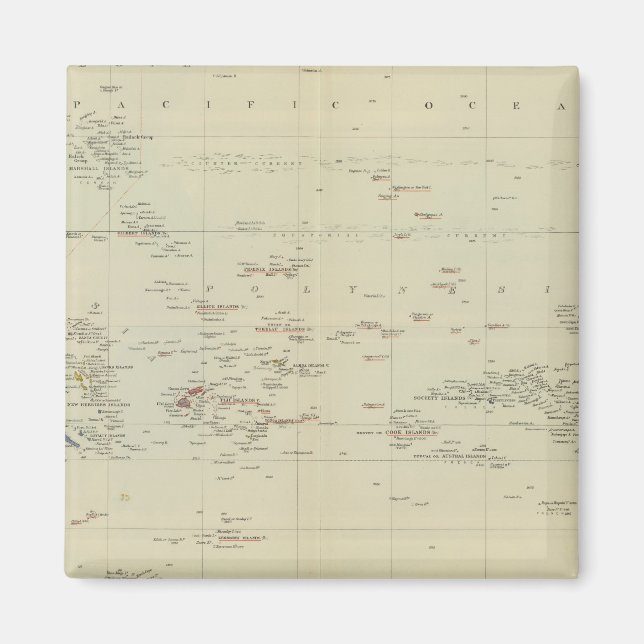 Íman Ilhas do Pacífico 2 (Frente)