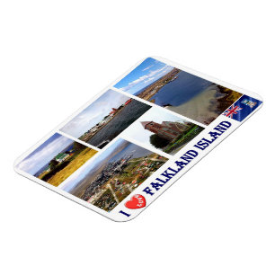 Íman Ilhas Falkland - I Love -