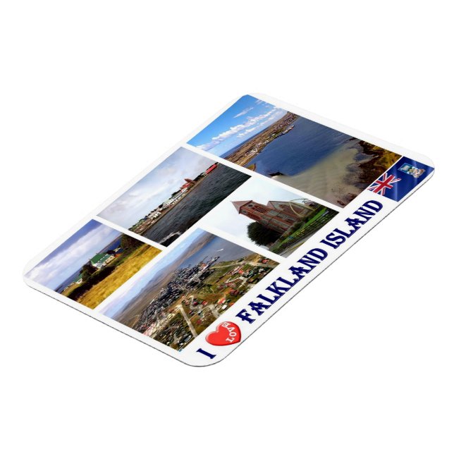 Íman Ilhas Falkland - I Love - (Left Side)