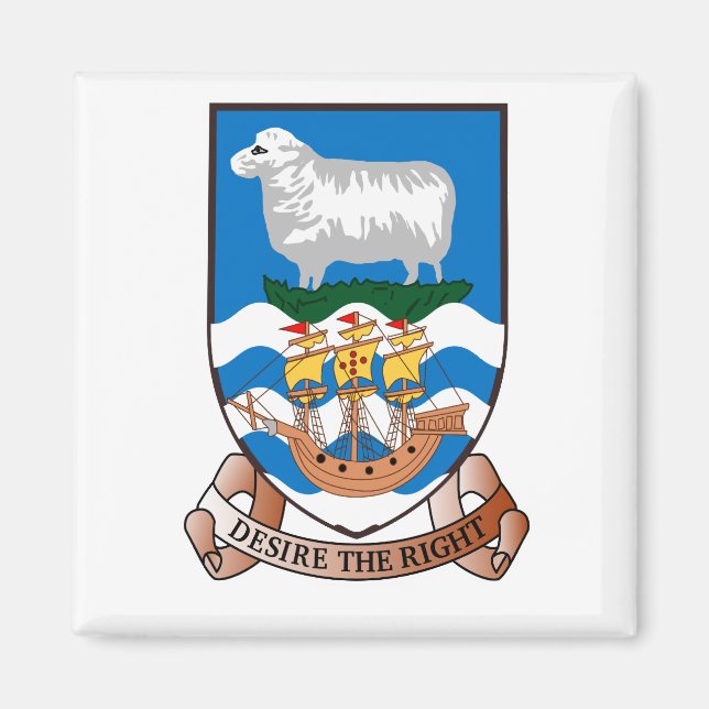 Íman Ilhas Falkland (Malvinas) FK (Frente)