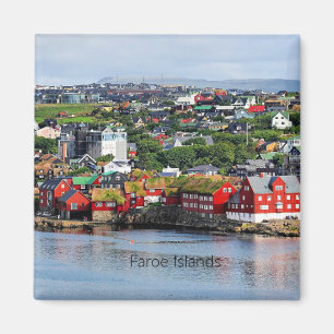 Íman Ilhas Faroé, vista panorâmica de Torshavn