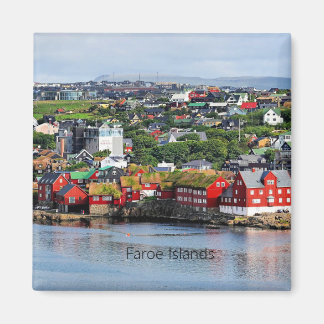 Íman Ilhas Faroé, vista panorâmica de Torshavn