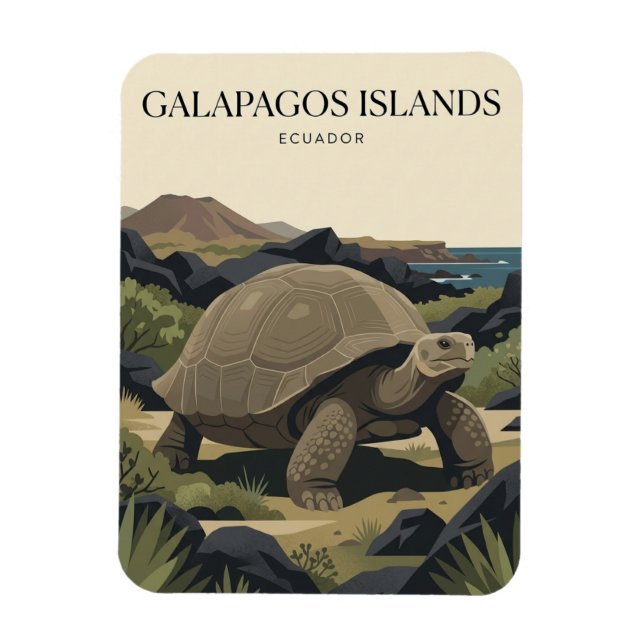 Íman Ilhas Galápagos Equador (Vertical)