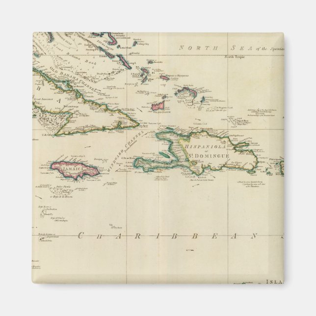 Íman Ilhas Índia Ocidental 2 (Frente)