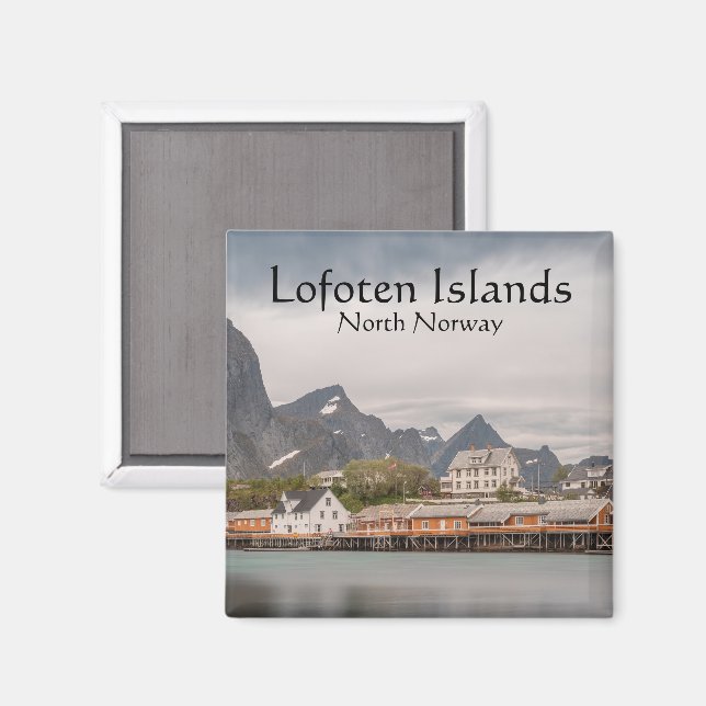 Íman Ilhas Lofoten Noruega (Front/Back)