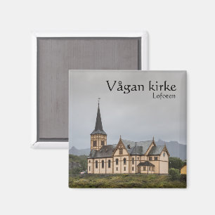 Íman Ilhas Lofoten Noruega Igreja Vagan