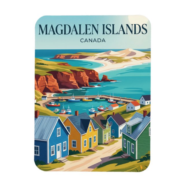 Íman Ilhas Magdalen Canadá (Vertical)