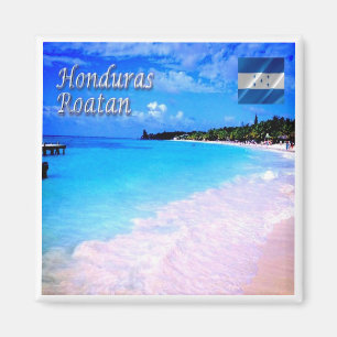 Íman Ilhas ROATAN Bay zHN008, Honduras, geladeira