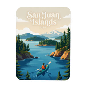 Íman Ilhas San Juan EUA