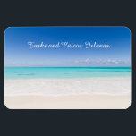 Íman Ilhas Turcas e Caicos<br><div class="desc">Linda praia de areia branca e céu azul nas Ilhas Turcos e Caicos.</div>