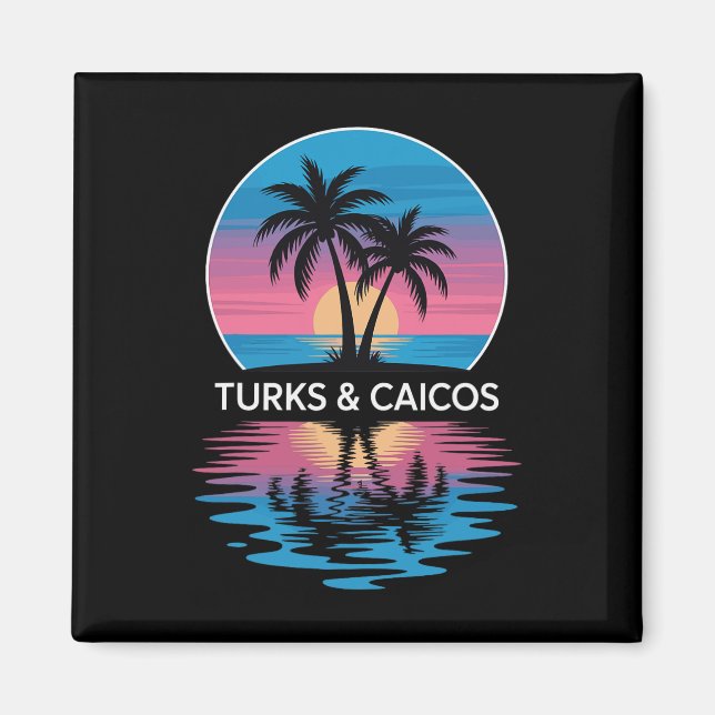 Íman Ilhas Turcas e Caicos (Frente)