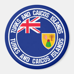 Íman Ilhas Turcas e Caicos, ao redor da Emblem