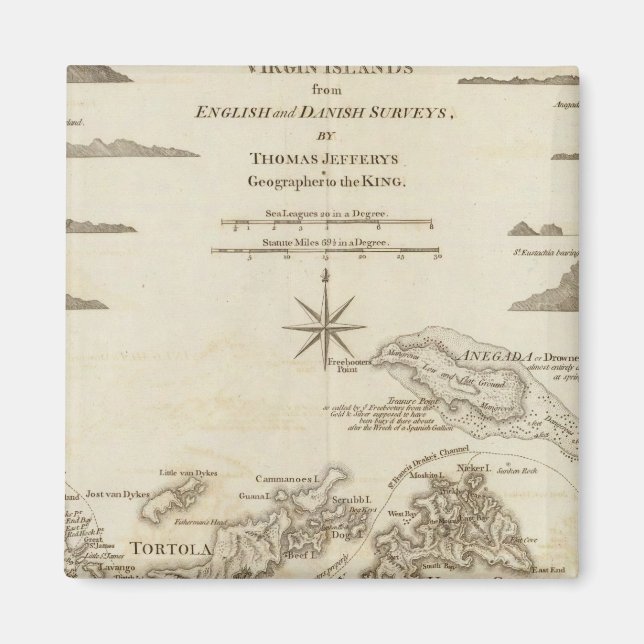 Íman Ilhas Virgens (Frente)