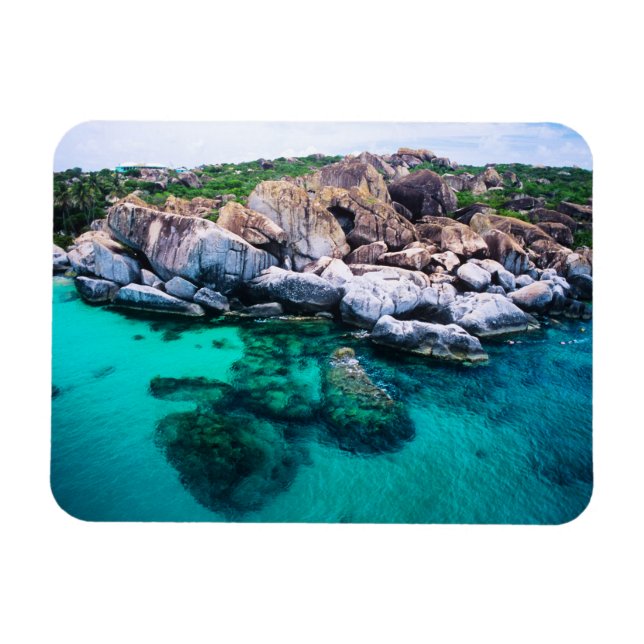 Íman Ilhas Virgens Britânicas The Baths (Horizontal)