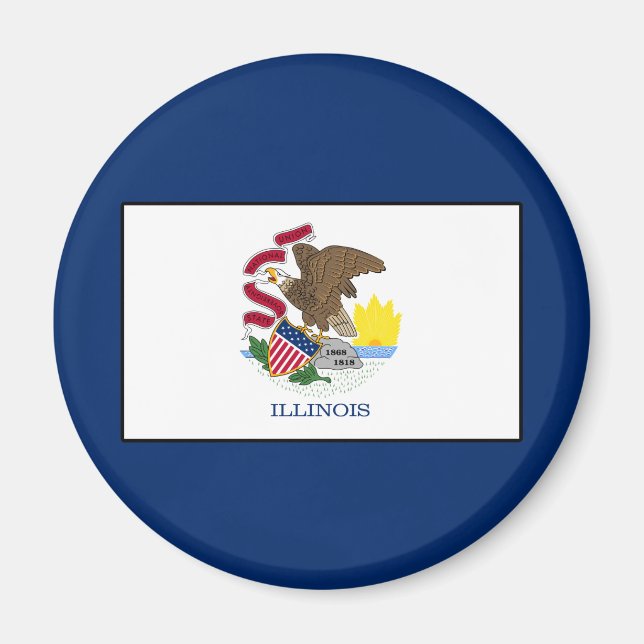 Íman Illinois (Frente)