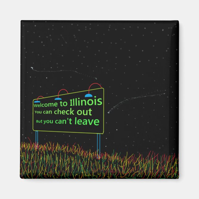 Íman Illinois (Frente)