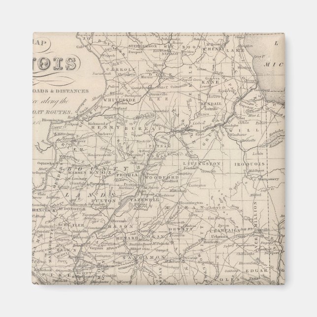 Íman Illinois 12 (Frente)