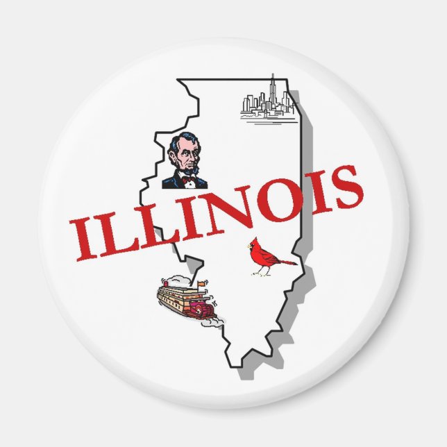 Íman Illinois Magnet (Frente)