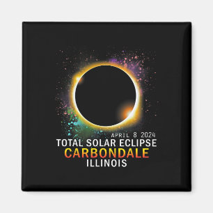 Íman Illinois Total Solar Eclipse abril 8 2024