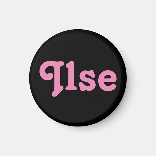 Íman Ilse do ímã (Frente)