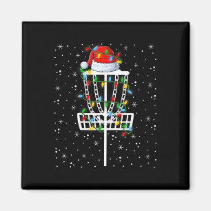 Íman Iluminação de Natal Chapéu do Papai Noel Disco Gol