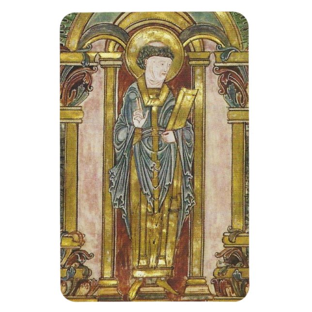Íman Iluminação do MS de São Swithin de Winchester (Det (Vertical)