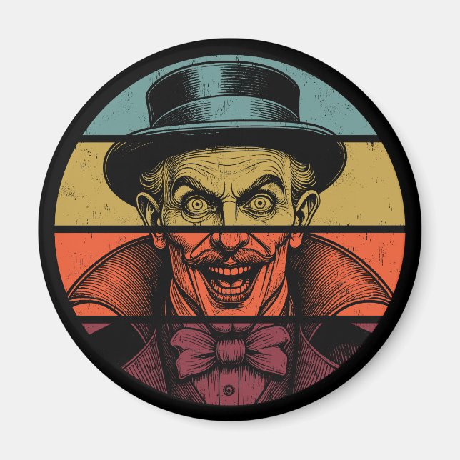 Íman Ilusionista de Rosto Vermelho (Frente)