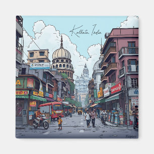 Íman Ilustração Ai de Calcutá, Índia
