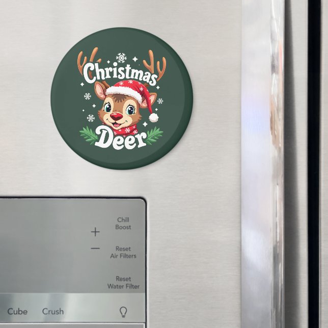 Íman Ilustração Bela de Cerveja de Natal (In Situ (Fridge))