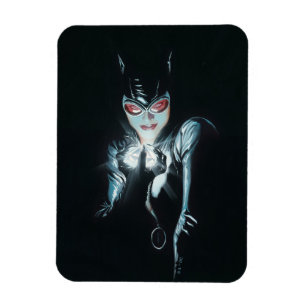 Íman Ilustração da Capa de Batman Catwoman Faces of Evi