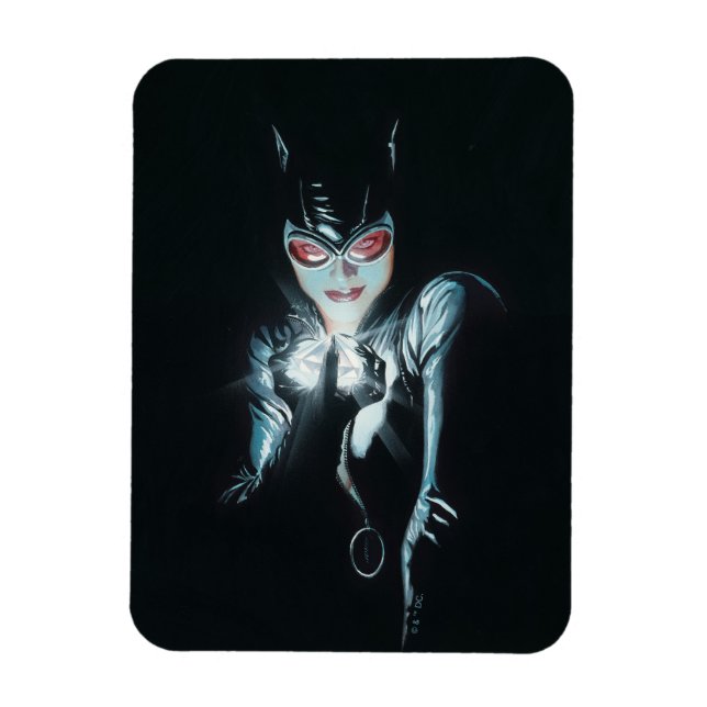 Íman Ilustração da Capa de Batman Catwoman Faces of Evi (Vertical)
