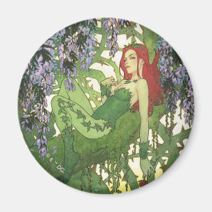 Íman Ilustração da Capa do Batman Rebirth Poison Ivy