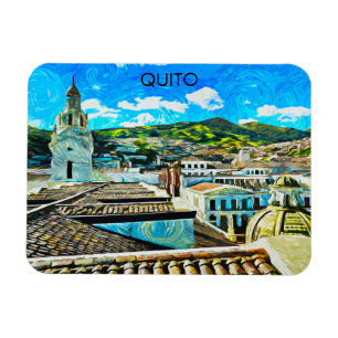 Íman Ilustração da Cidade do Equador de Quito