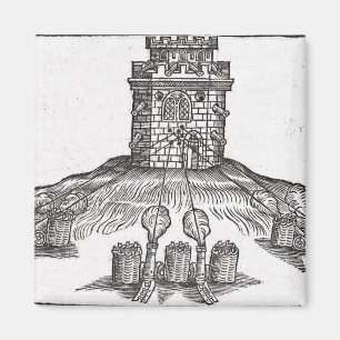 Íman Ilustração da guerra do cerco