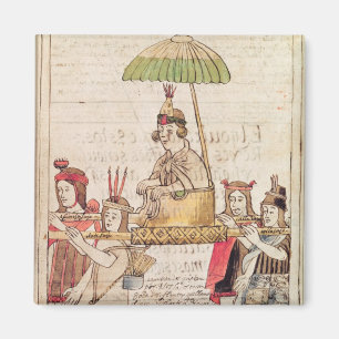 Íman Ilustração da Huascar Inca