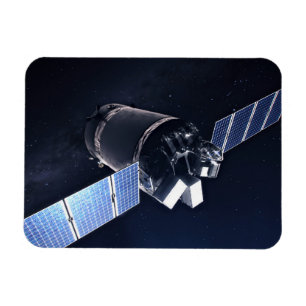 Íman Ilustração Da Nave Espacial Xl Do Dragão.