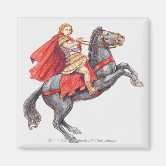 Íman Ilustração de Alexandre o Excelente (Frente)