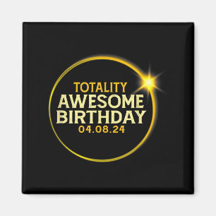 Íman Ilustração de Aniversário de Eclipse Solar Total T